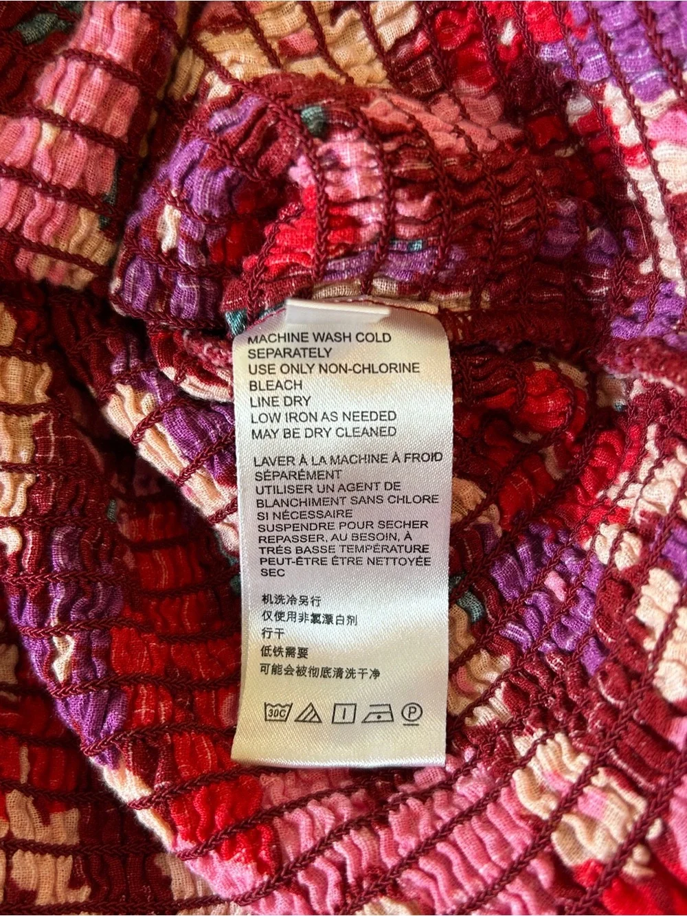 Free People 100% cotton